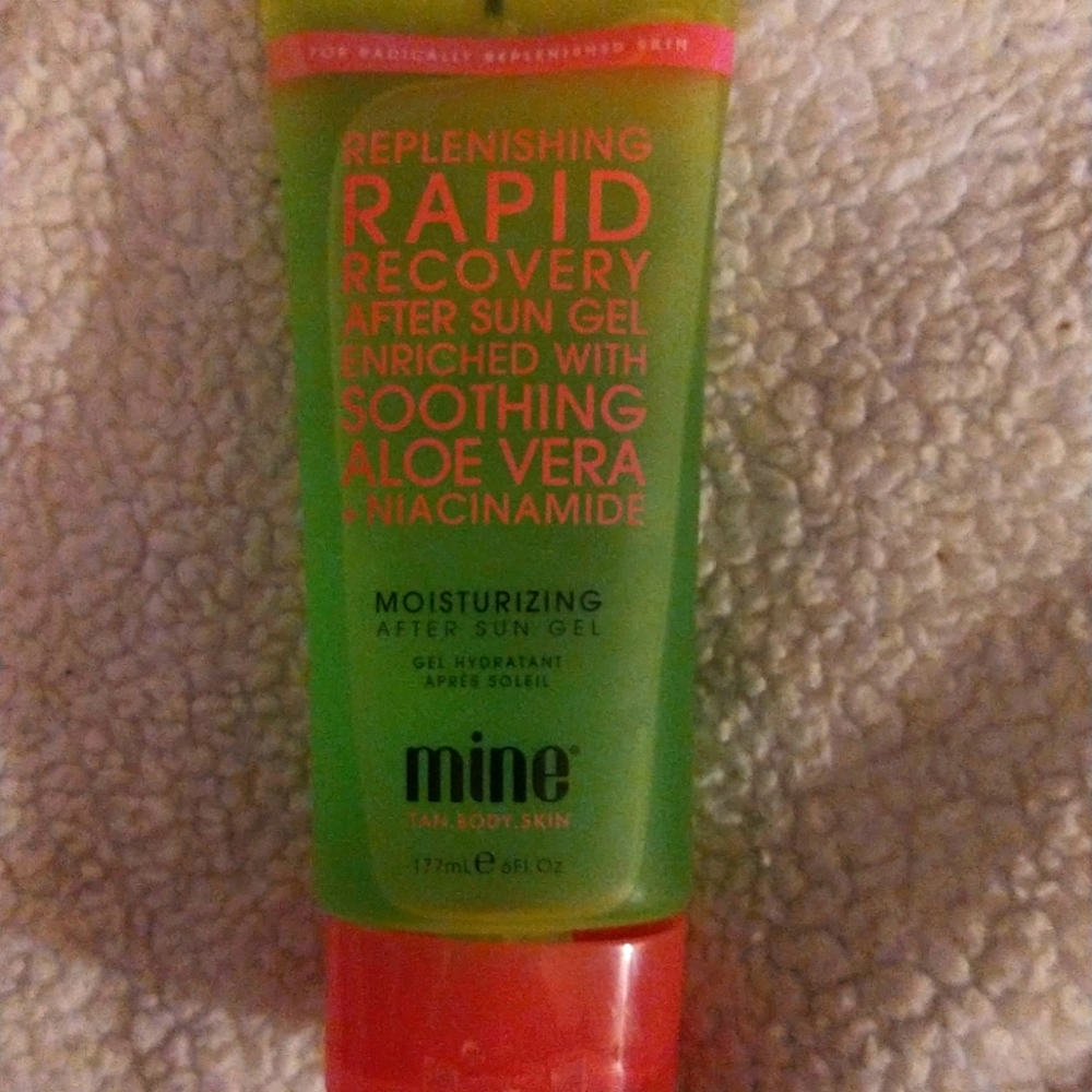 Mine after sun moisturizers